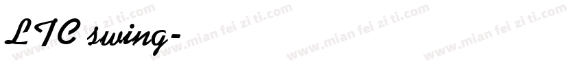 LTC swing字体转换